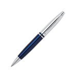 Blue Lacquer Ballpoint Pen/Cross Calais Chrome