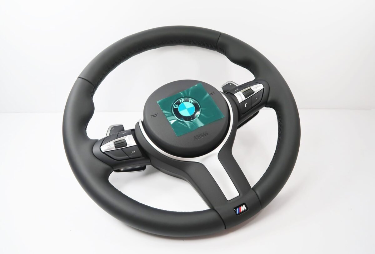 Used BMW 1, 2, 3, 4 Series X3 / X4 / X5 / X6 / F15 / F20 / F22 / F30 Steering Wheel With Airbag | 32307848338 | 32307845798 | #142 - Image 2