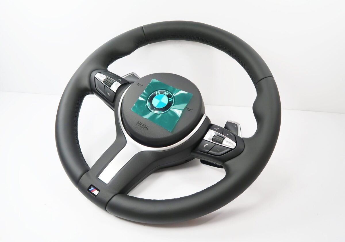 Used BMW 1, 2, 3, 4 Series X3 / X4 / X5 / X6 / F15 / F20 / F22 / F30 Steering Wheel With Airbag | 32307848338 | 32307845798 | #142 - Image 3