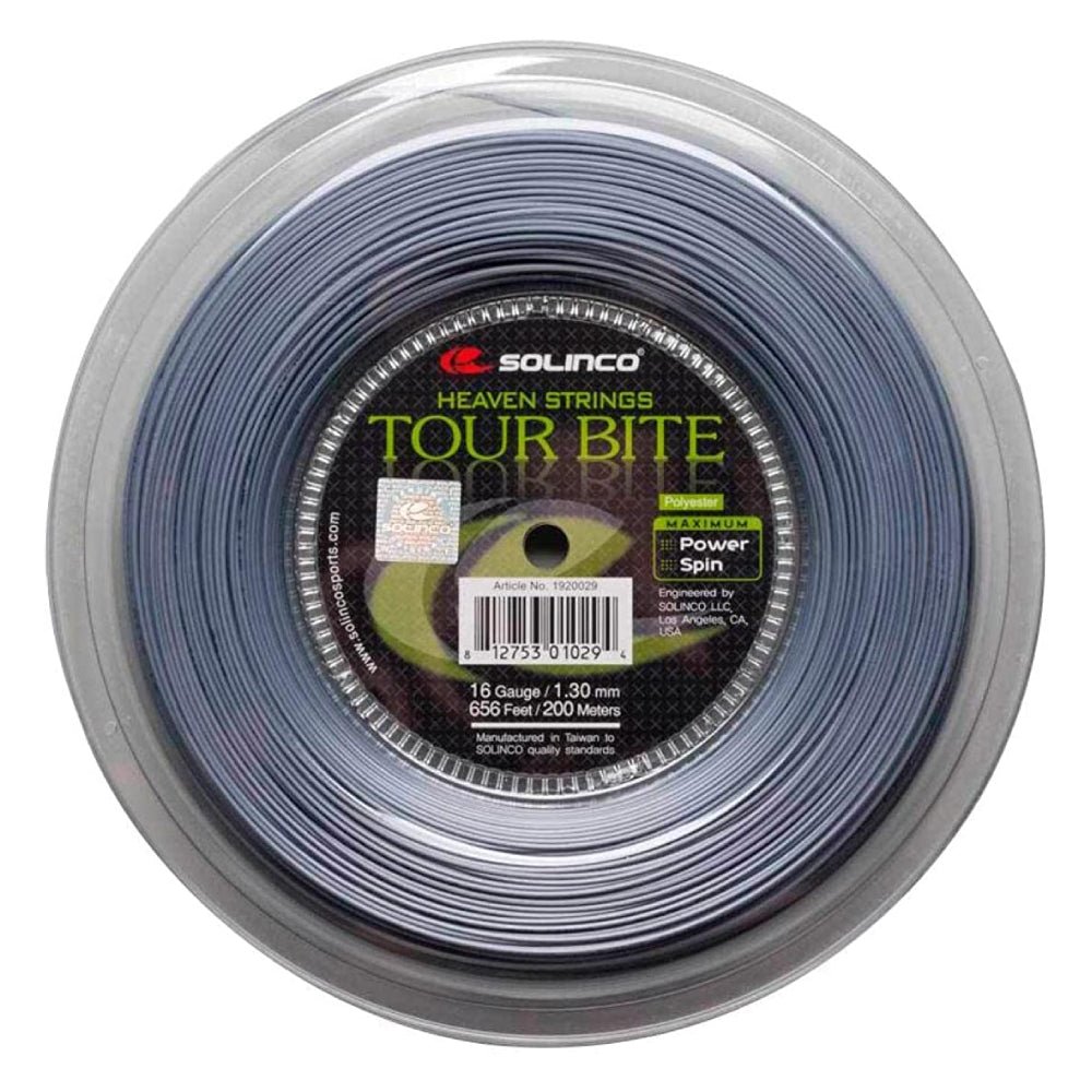 Solinco Tour Bite (16G-1.30mm) Tennis String Reel 200m 