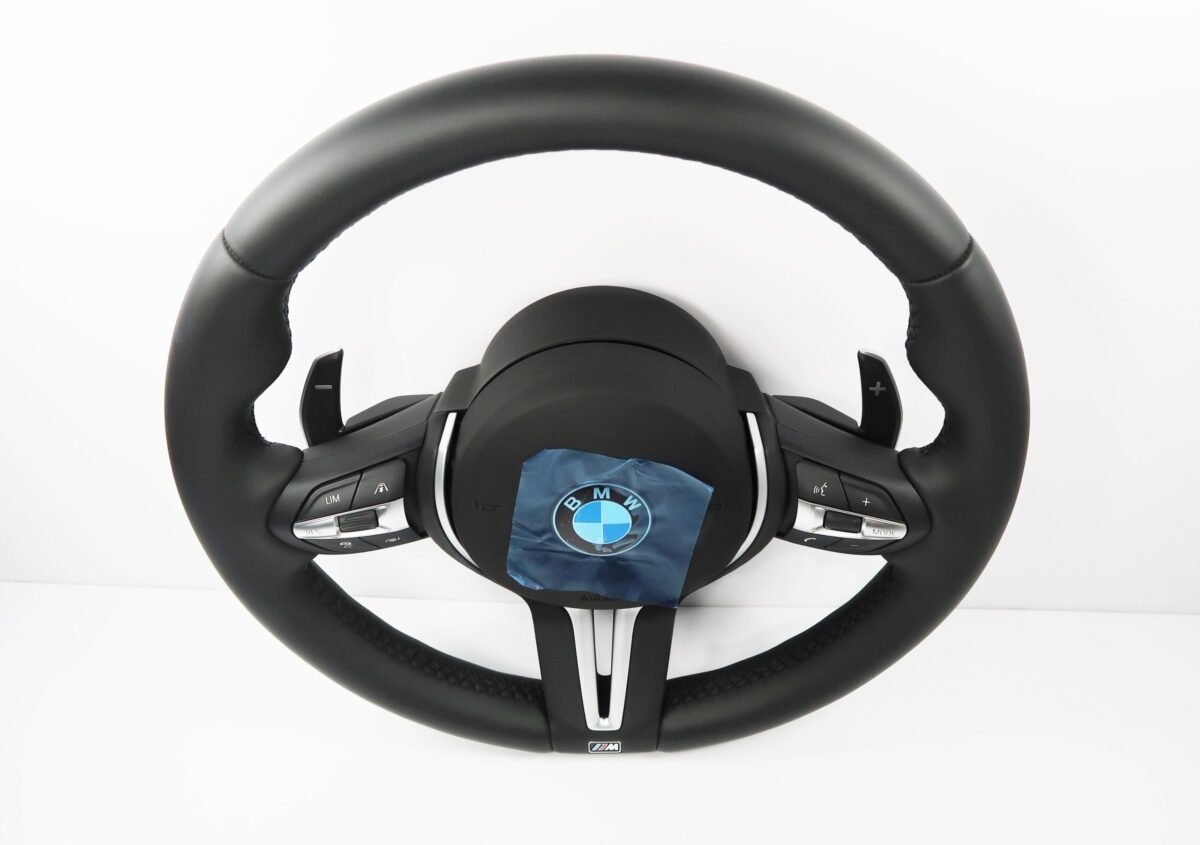 Used BMW 1, 2, 3, 4 Series X3 / X4 / X5 / X6 / F15 / F16 / F20 / F22 / F30 Steering Wheel With Airbag | 32307848338 | 32307845798 | #149 - Image 2