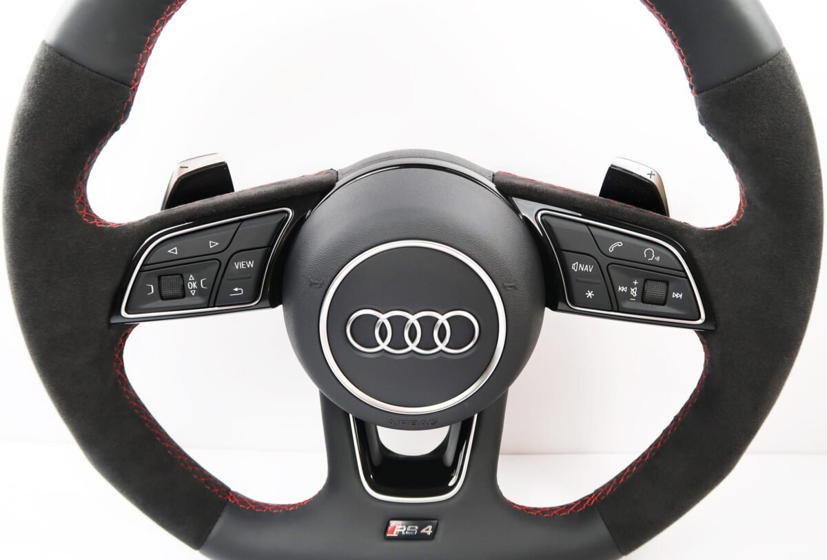 New Audi A4 / S4 / RS4 Steering Wheel With Airbag | 8V0419091CD | #145 - Image 3
