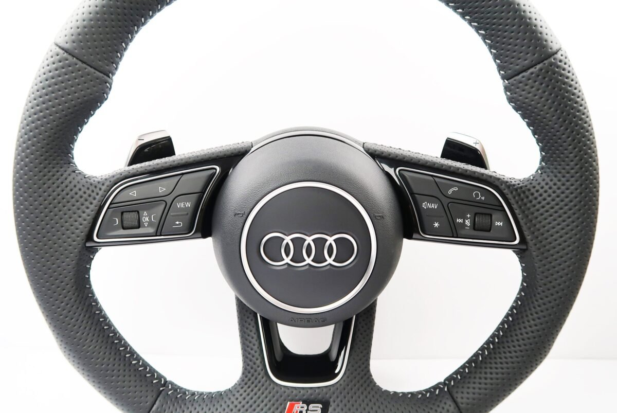 New Audi A3 / S3 / A4 / S4 / A5 / S5 Steering Wheel With Airbag | 8W0419091 | 8W0880201 | #137 - Image 3