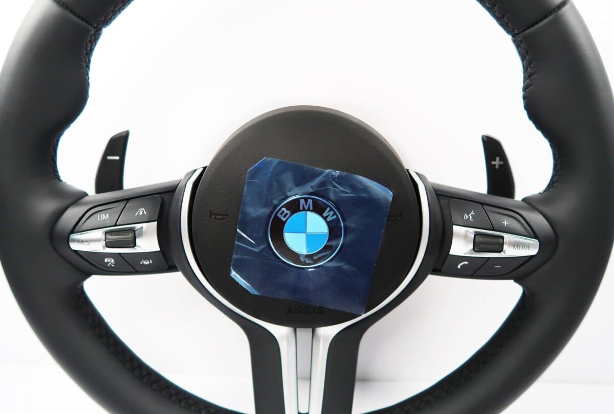 Used BMW 1, 2, 3, 4 Series X3 / X4 / X5 / X6 / F15 / F16 / F20 / F22 / F30 Steering Wheel With Airbag | 32307848338 | 32307845798 | #149 - Image 5