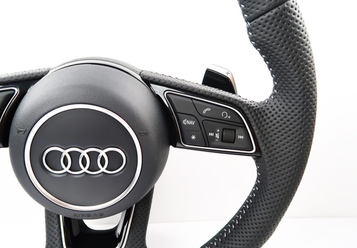 New Audi A3 / S3 / A4 / S4 / A5 / S5 Steering Wheel With Airbag | 8W0419091 | 8W0880201 | #137 - Image 5