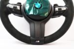 New BMW 1, 2, 3, 4 Series X3 / X4 / X5 / X6 / F15 / F16 / F20 / F22 / F30 Carbon Steering Wheel With Airbag | 32307848338 | 32307845797 | #150 (check) - Image 6