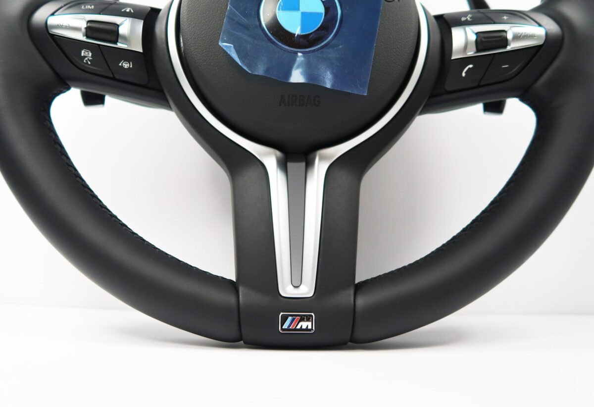 Used BMW 1, 2, 3, 4 Series X3 / X4 / X5 / X6 / F15 / F16 / F20 / F22 / F30 Steering Wheel With Airbag | 32307848338 | 32307845798 | #149 - Image 8