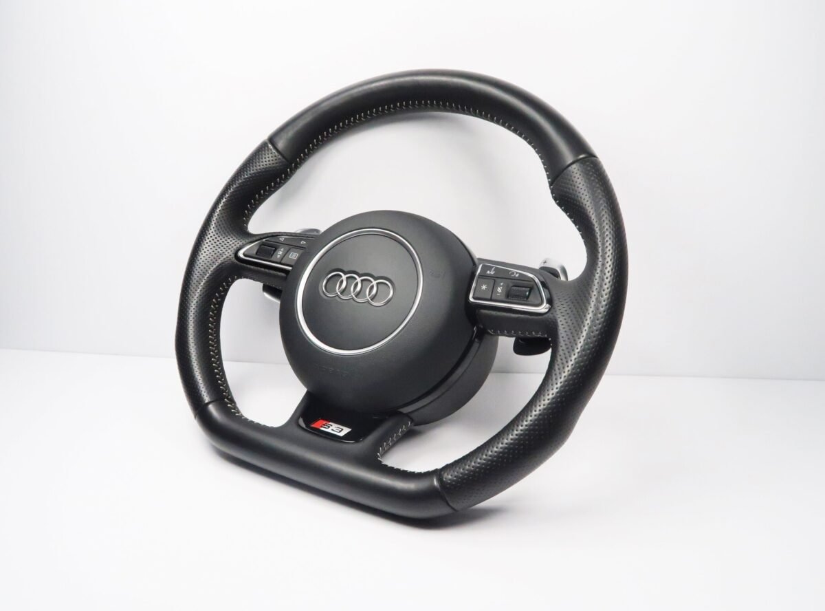New Audi A1 / S1 / A3 / S3 / RS3 / Q3 / RSQ3 Steering Wheel | 8K0419091AB | 8K0880201N | #85 - Image 9