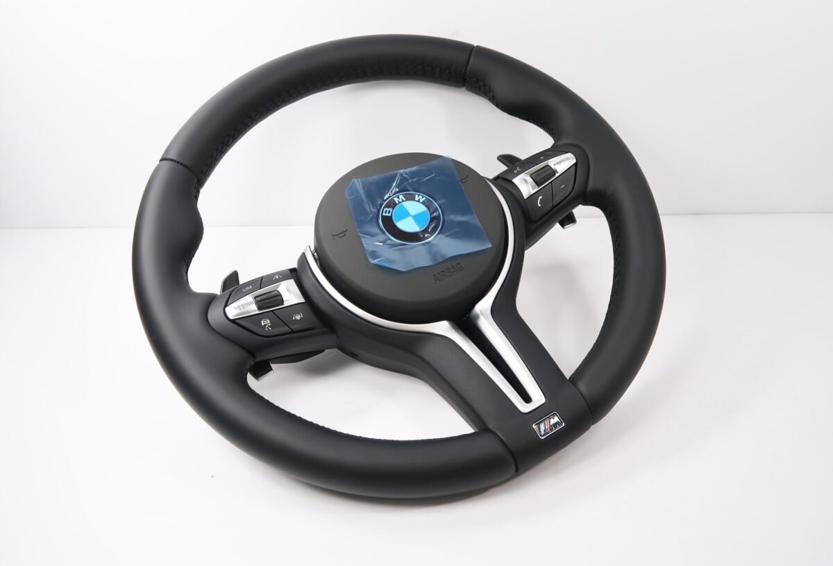 Used BMW 1, 2, 3, 4 Series X3 / X4 / X5 / X6 / F15 / F16 / F20 / F22 / F30 Steering Wheel With Airbag | 32307848338 | 32307845798 | #149 - Image 3