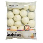 Bolsius Floating Candles, Ivory 20 pcs