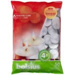 Bolsius Tea Light Candles 50 pcs