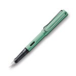 Lamy AL Star Fountain Pen Blue Green with Fine Nib and Blue Ink (L32F)