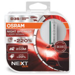 Osram Xenarc Night Breaker Laser D3S Next Generation 66340XNN-HCB Pack Of 2