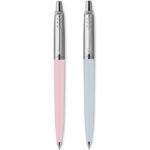 Parker Jotter Originals Ballpoint Pen Pastel Collection, Pink and Blue, Medium Point, Blue Ink, 2 Count