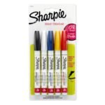 Sharpie Oil-Based Paint Markers, Fine Point, Assorted 5 Count