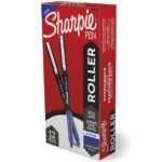 Sharpie Rollerball Pen, Arrow Point 0.7mm, 12 Count