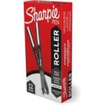 Sharpie Rollerball Pen, Arrow Point 0.7mm, 12 Count