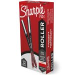 Sharpie Rollerball Pen, Arrow Point 0.7mm, 12 Count
