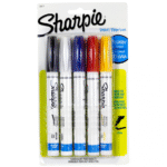 Sharpie Water-Based Paint Markers, Fine Point, Assorted, 5 count
