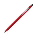 Cross Lacquer Click Crimson Ballpoint Pen with Chrome Appointments