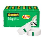 Scotch Desktop Tape Two-Tone Dispenser Silvertech (C60-ST)