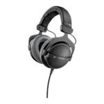 beyerdynamic DT 770 PRO 80 Ohm Over-Ear Studio Headphones in Gray. Enclosed design, wired for professional recording and monitoring