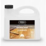 WOCA Natural Soap, Natural |2.5 L| - Concentrated Wood Cleaner for oil or wax finished hardwood floors, tables, millwork, cutting boards, and countertops