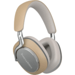 Bowers & Wilkins Px8 Over-Ear Wireless Headphones, Advanced Active Noise Cancellation, Luxurious Materials, 30-Hour Battery Life, 15-Min Quick Charging, Tan