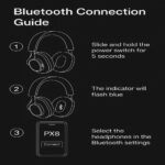 Bowers & Wilkins Px8 Over-Ear Wireless Headphones, Advanced Active Noise Cancellation, Luxurious Materials, 30-Hour Battery Life, 15-Min Quick Charging, Tan - Image 3