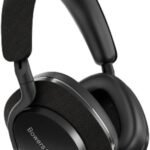 Bowers & Wilkins Px7 S2 Over-Ear Headphones - Advanced Noise Cancellation, Technical Fabrics, 30-Hour Battery Life, 15-Min Quick Charging, Black