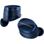 Bowers & Wilkins Pi8 Wireless Earbuds (Midnight Blue), in-Ear Bluetooth Earphones with Qualcomm Chipset & aptX Lossless, Active Noise Cancelling Earbuds, 3 Built-in Mics, 15-Min Quick Charging