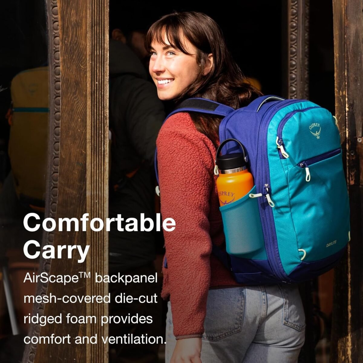 Osprey Daylite Expandable 26+6 Travel Pack, Black - Image 3