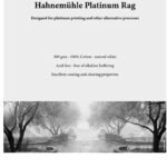 HahnemhlePlatinum Rag Fine Art Paper (8 x 10", 25 Sheets)