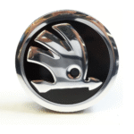 4 x Original Skoda Wheel Centre Caps Hub Caps