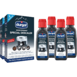 Durgol Swiss Espresso Machine Decalcifier/Descaler Solution, 4 Count