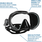 ScubaPro Solo Scuba Snorkeling Dive Mask - Image 3