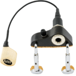 KNA MP-2 Portable Piezo Mandolin Pickup – Natural Sound, Lightweight, Onboard Volume Control, Easy Installation, Passive No Battery Required, Ideal for Live and Studio, Country, Bluegrass, Rock, Pop