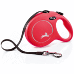 Flexi New Classic Tape Retractable Leash, Red, Large/26'