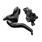Magura 2700476 MT4 2-Finger Aluminium Lightweight Lever, Can Be Used Left/Right, 2.2 mm Cable Length, Single Brake, Includes Accessories (VE 1 Piece) Bicycle Brake, Black, One Size