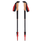 BLACK DIAMOND Pursuit Trekking Poles (Pair) | Natural Cork Grips | FlickLock Adjustable Aluminum Shafts | Ergonomic Poles for Hiking & Backpacking