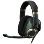 EPOS H6Pro - Closed Acoustic Gaming Headset with Mic - Over-Ear - Lift-to-Mute - Xbox/PS4/PS5/PC Headset - Gaming Accessories (Green)