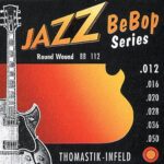 Thomastik-Infeld BB112 Jazz Guitar Strings: Jazz Bebop Series 6 String Set - Pure Nickel Round Wounds E, B, G, D, A, E Set