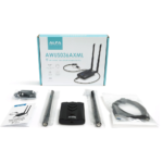 ALFA NETWORK AWUS036AXML 802.11axe WiFi 6E USB 3.0 Adapter AXE3000, Tri Band 6 GHz, Gigabit Speed up to 3Gbps - Image 3